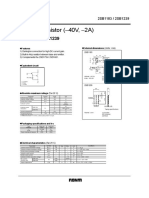 Power Transistor ( 40V, 2A) : 2SB1183 / 2SB1239