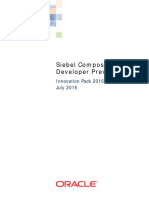 Siebel Composer Developer Preview Guide: Innovation Pack 2016, Rev. A July 2016