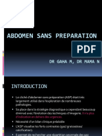 Abdomen Sans Preparation