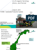 Lecture at NMBU September 8, 2014 PJH300 - Sustainable Production Systems