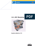 Cuaderno Didactico No.61 - 1,8 L 20V Mecánica