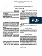 Case Concerning Delimitation of The Maritime Boundary in The Gulf of M H M E Area (Constitution of Chamber) Order of 20 January