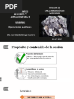 Caracterización de Minerales