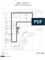 Plano Piso 5 Cable Utp Cat5e y Access Point (AP) Lared