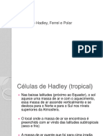 Aula 4B - Células de Hadley-Ferrel-Polar