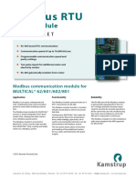 MODBUS Datasheet