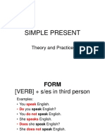 Simple Present: Theory and Practice