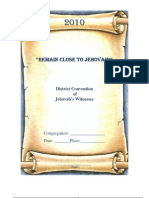 "Remain Close To Jehovah!" "Remain Close To Jehovah!" "Remain Close To Jehovah!" "Remain Close To Jehovah!"