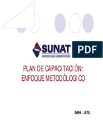 SUNAT Plan de Capacitación PDF