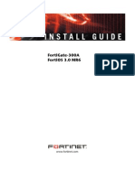 Install Guide: Fortigate-300A Fortios 3.0 Mr6