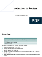 Ch.2 - Introduction To Routers: CCNA 2 Version 3.0