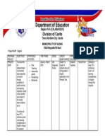 Municipality of Silang Ulat Integrated School: Project AGAP - English