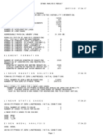 Etabs Analysis Result