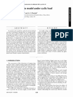 Confined Concrete Model Under Cyclic Load: J - Enrique Martlnez-Rueda 1, 2 and A.S. Elnashai 2