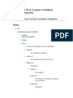 Gramática de La Lengua Castellana