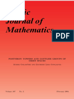 Pacific Journal of Mathematics