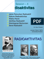 Session 4 Radioaktivitas