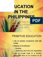 Education in The Philippines