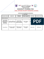 Action Plan in Elementary Mathematics