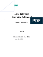 LCD Television Service Manual: Chassis MSD309PX