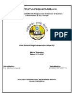 SHUBHAM Complete Computer Applications File