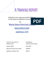 Summer Training Report (Bhel)