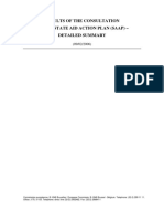 Results of The Consultation On The State Aid Action Plan (Saap) - Detailed Summary