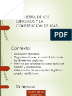 Supremos y Constitución 1843