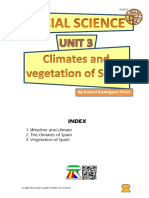 Student's Booklet - Climates and Vegetation of Spain