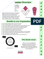 Conceptual Selling Overview