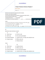 NCERT Solutions For Class 8 Science Chapter 1