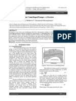 Cavitation Effects in Centrifugal Pumps-A Review: Maxime Binama, Alex Muhirwa, Emmanuel Bisengimana