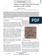 Construction Problems of Light Structures Founded On Expansive Soils in Sudan