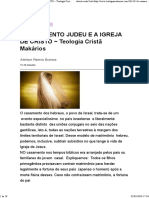 O Casamento Judeu e A Igreja de Cristo PDF