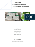 LAPORAN Tempe Dan Tape