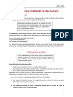 Resumos - Teorias Do Livre Arbitrio e Valores