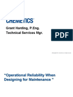 13 Chemetics - Operacional Reliability When Designing For Maintenance PDF