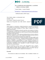 Estrategias para La Enseñanza de Matemática A Alumnos Ciegos o Con Baja Visión