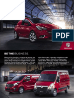 Corsa Van Brochure