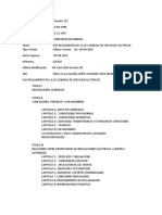 Normativa Decreto 327