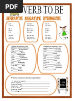 Complete The Sentences With Negative Form of Verb To Be