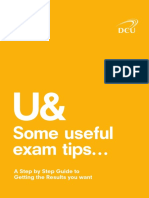 Some Useful Exam Tips : A Step by Step Guide To Getting The Results You Want