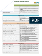 Hadoop Hdfs Commands Cheatsheet PDF