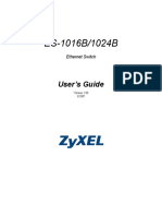 ES-1016B/1024B: User's Guide