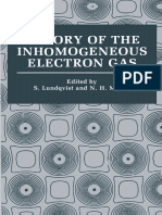 (Physics of Solids and Liquids) N. H. March (Auth.), S. Lundqvist, N. H. March (Eds.) - Theory of The Inhomogeneous Electron Gas-Springer US (1983)