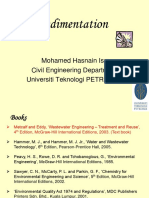 Sedimentation