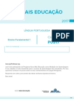 Caderno de Teste de Língua Portuguesa - Ensino Fundamental 1 - p0517