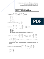 Tp2 - Matrices y Determinantes