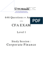 Ss11 646 Corporate Finance