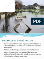 Politique de Prévention Des Risques D'inondation